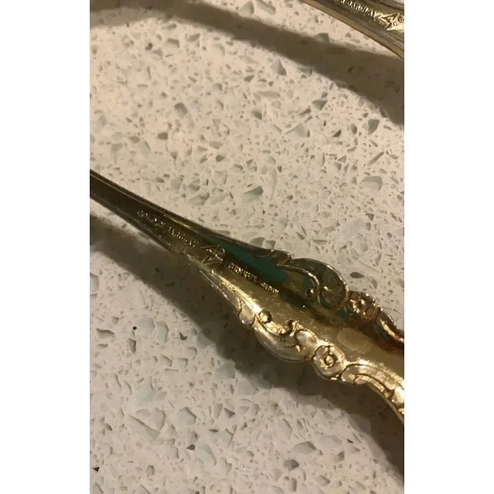 golden barclay spoons b30‎